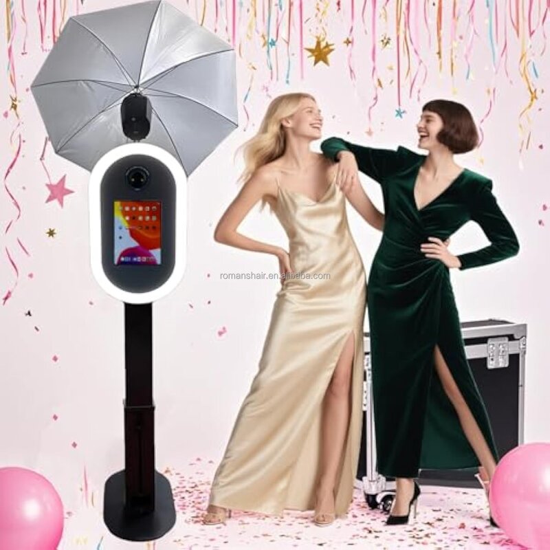 Photo Booth Factory - Customizable Detachable iPad & DSLR Oval for Wedding