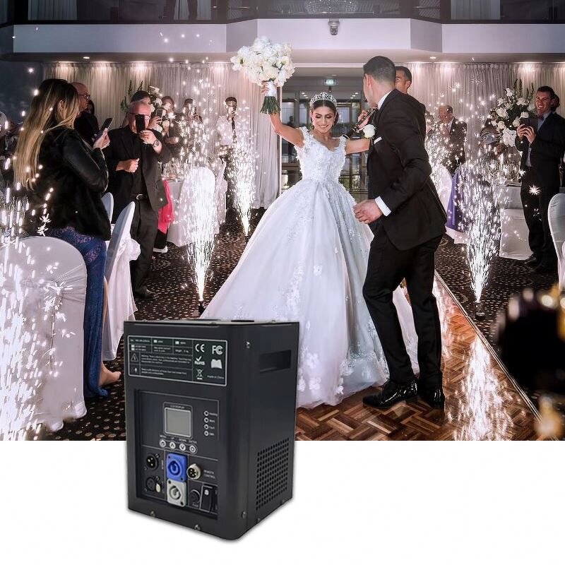 Sparkler Machine Supplier - Wireless DMX512 Remote Control 600w Power