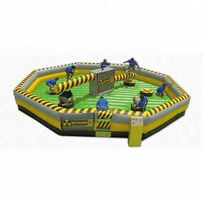 Inflatable Wipeout Course Supplier - 2024 Mechanical Interactive Jumper