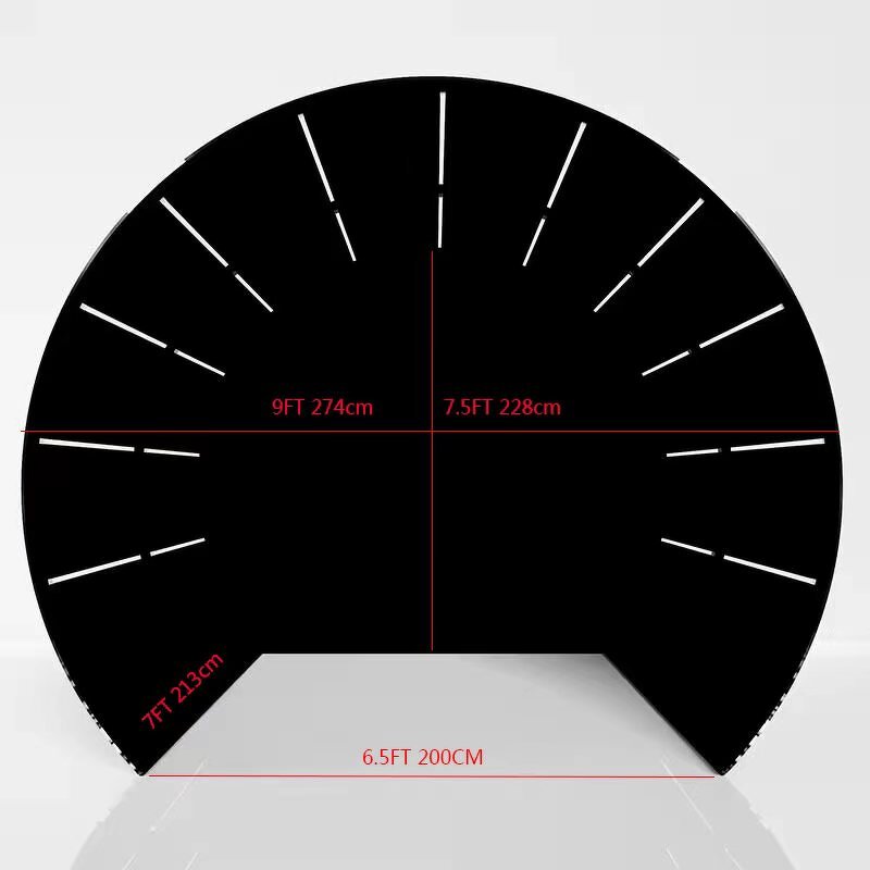 Voice Control Lights Manufacturer - Backdrop Show 360 Booth Wall 2024