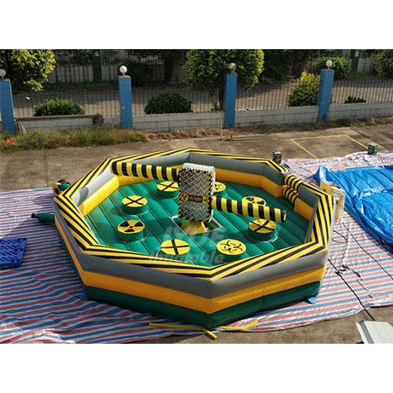 Inflatable Wipeout Course Supplier - 2024 Mechanical Interactive Jumper