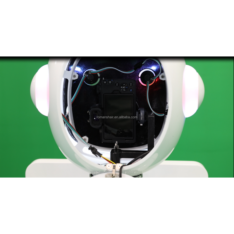 Robot Photo Booth Supplier - 2023 New Arrival LED Robot Automatic Rotating
