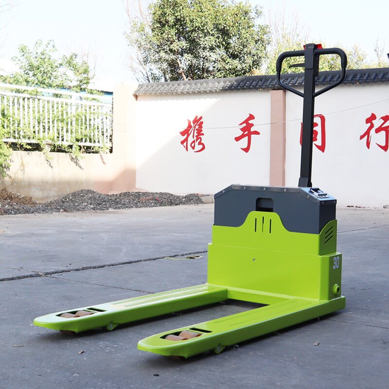 Pallet Jack Factory - OEM/ODM China 48v 60v 2ton 2000kg Load Semi-automatic Small