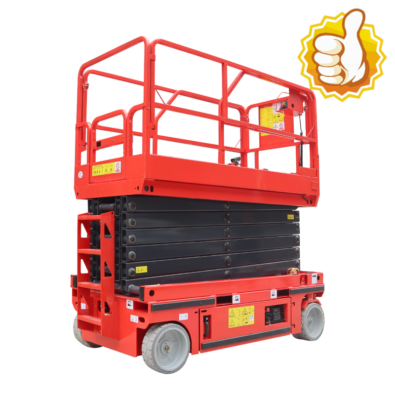 Lift Platform Factory - OEM/ODM China with Safety Warning Funtion 6m-14m Self Propelled Scissor