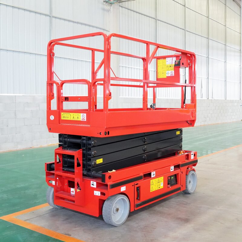 Self Propelled Scissor Lift Manufacturer - OEM/ODM Free Shipping High End 6m-14m Customized Aerial