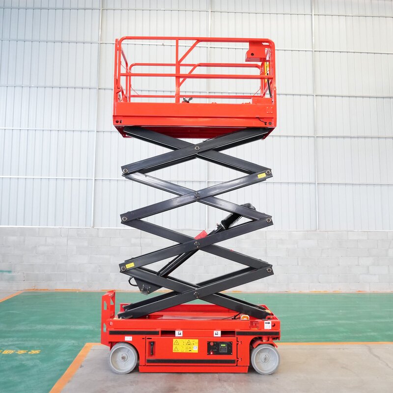 Self Propelled Lift Platform Manufacturer - OEM/ODM Intelligent Control Handle 8-12m Lfiting Scissor