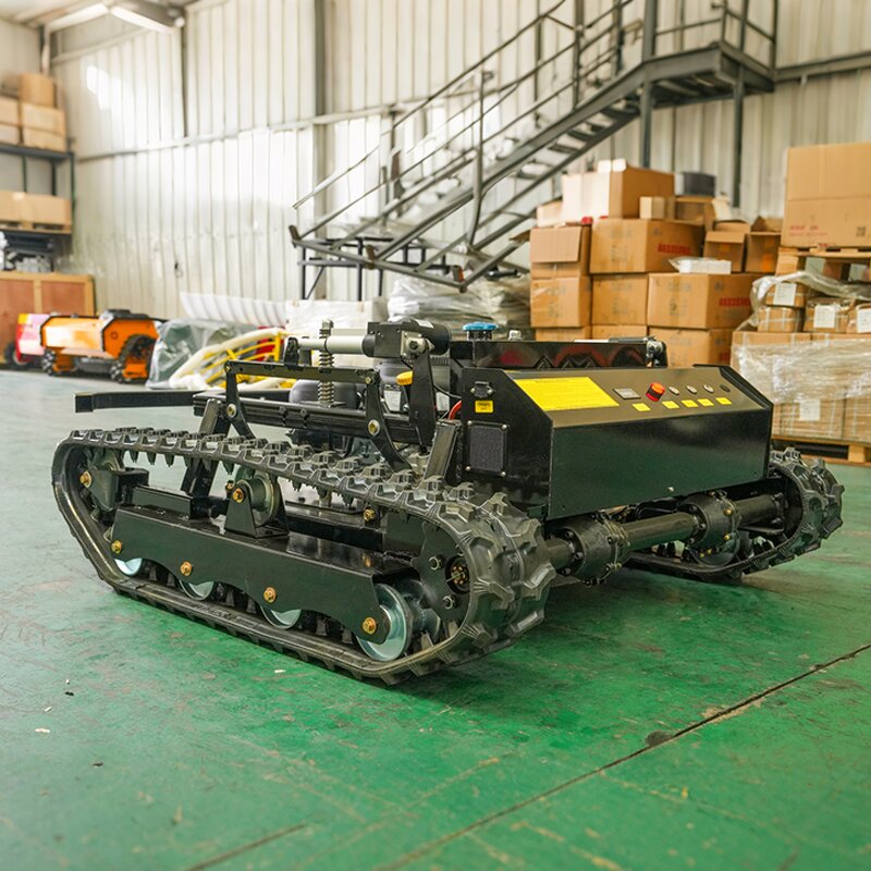Remote Control Lawn Mower Factory - OEM/ODM Hot Sale CE EPA Small Crawler All Terrain for Garden