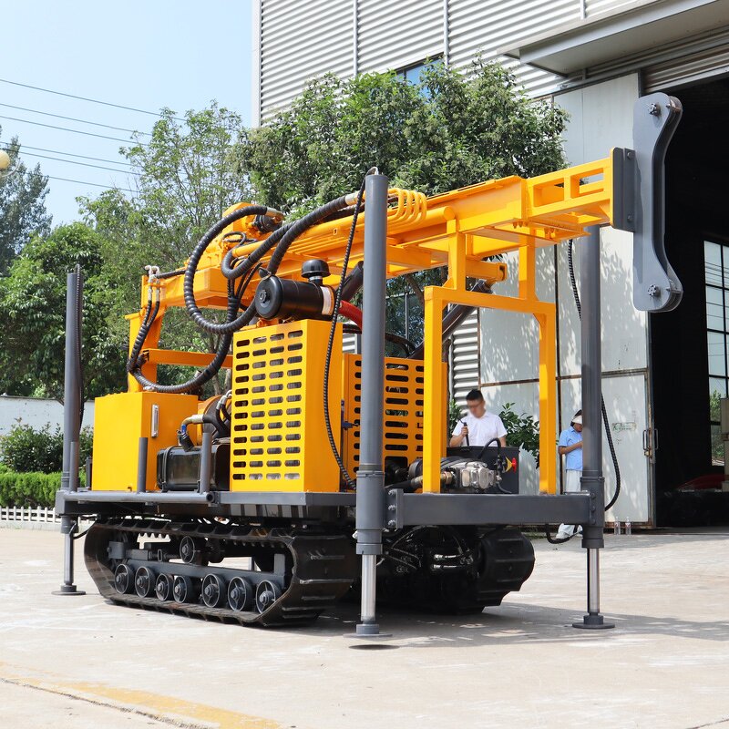 Crawler Water Well Drilling Rig Manufacturer - OEM/ODM 280m 350m Depth Deep Water Well Machine