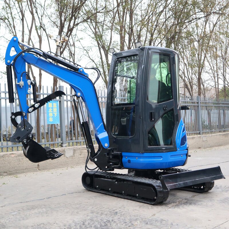 Mini Crawler Excavator Manufacturer - OEM/ODM Factory Price Micro Bagger Diesel Engine 2.5 Ton