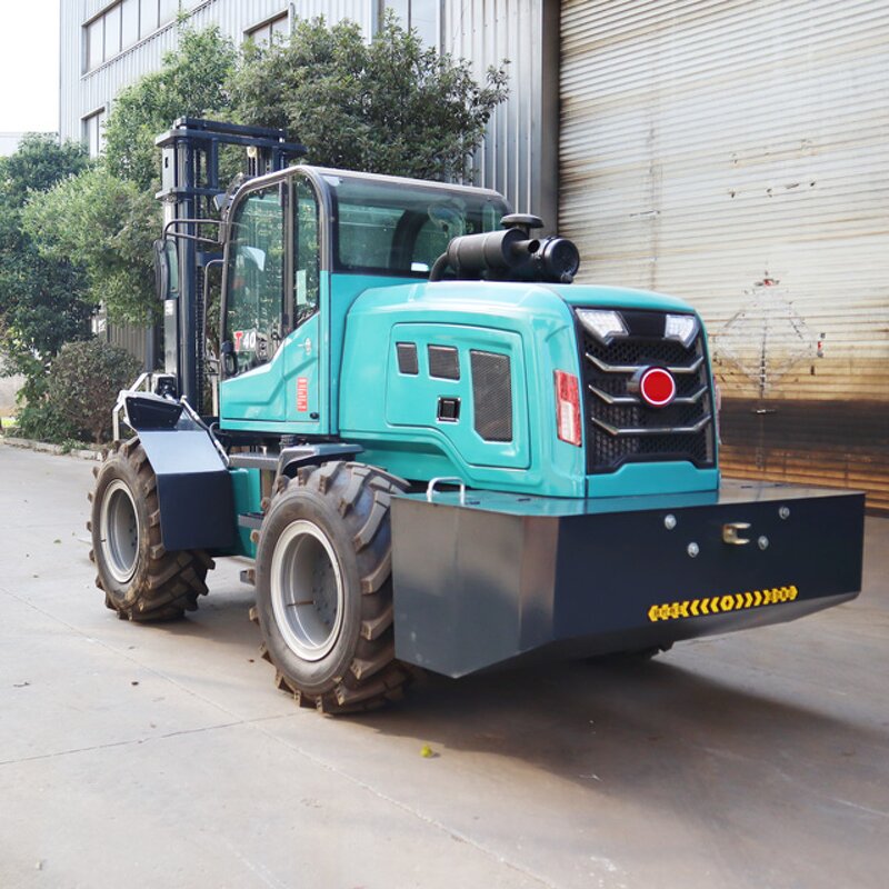 4x4 Forklift Manufacturer - OEM/ODM Multifunctional Four Wheel Drive Rough Terrain Diesel