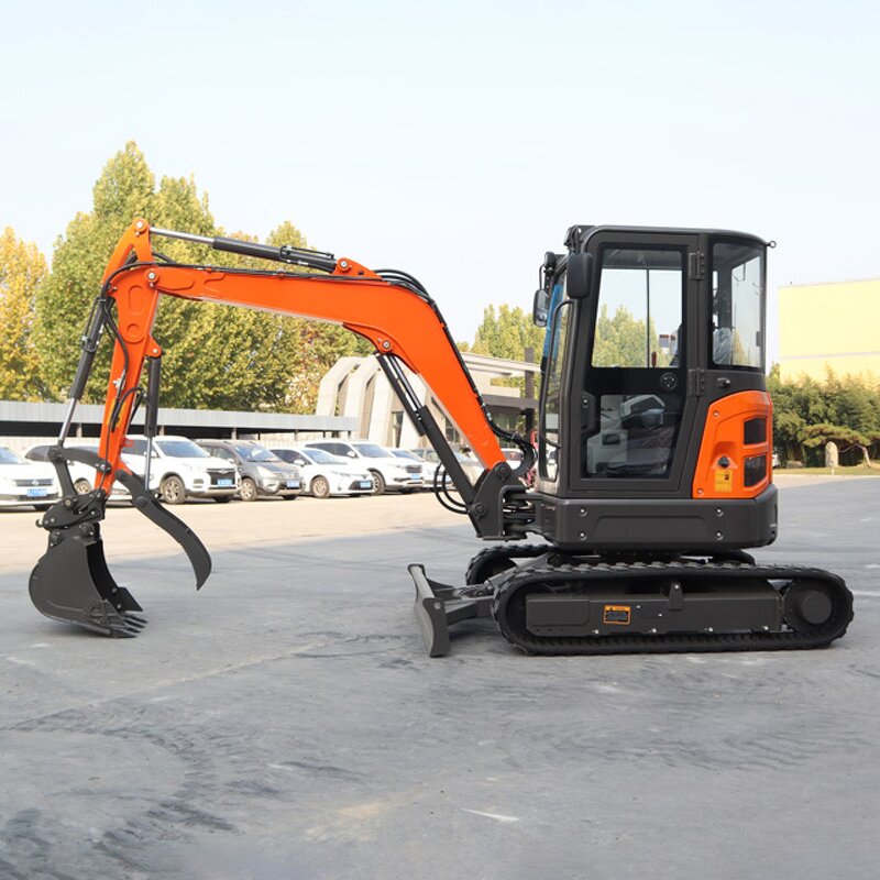 EPA Engine Excavator Factory - OEM/ODM Free Shipping 3.5 Ton Mini Crawler Engine Digger Machine