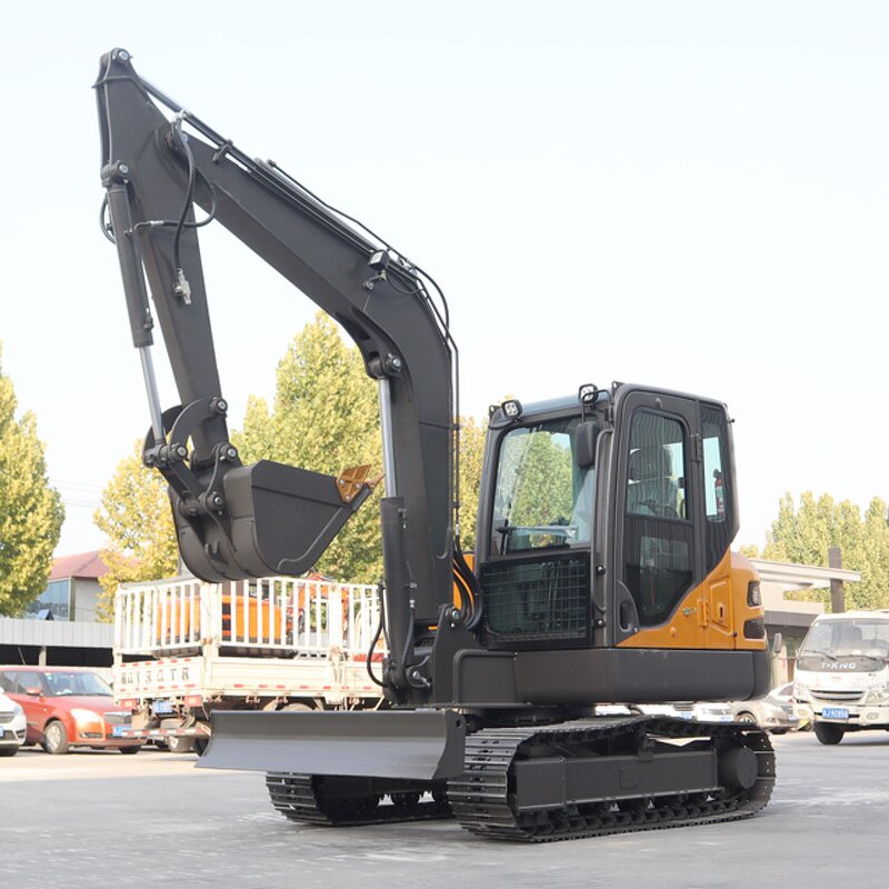 Crawler Excavator Factory - OEM/ODM Free Shipping Chinese 6-7.5 Ton Construction Farm