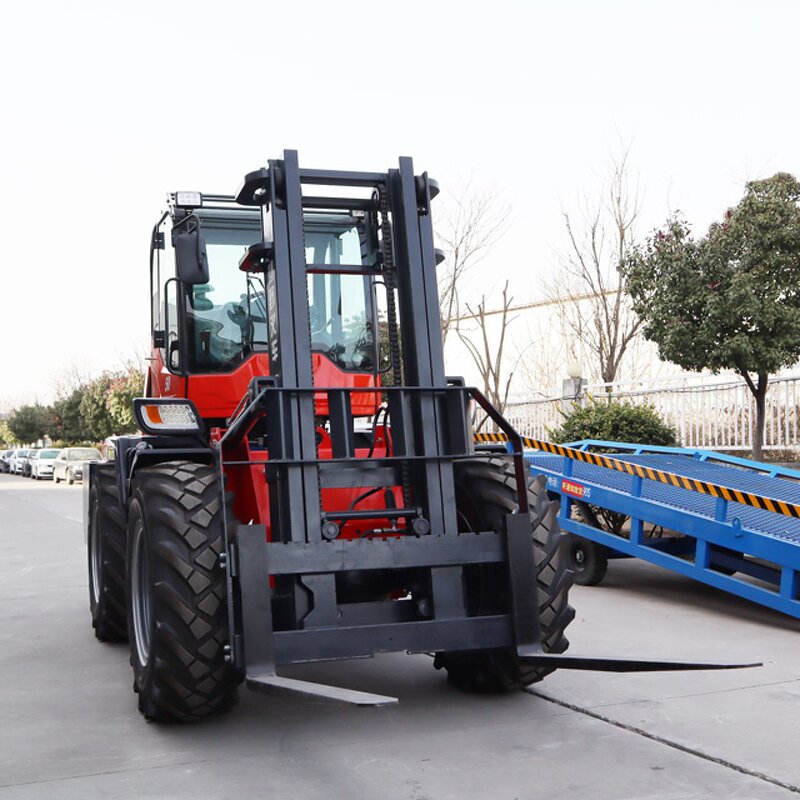 Off Road Forklift Factory - OEM/ODM 5 Ton 4wd 4x4 All Rough Terrain Diesel for Sale