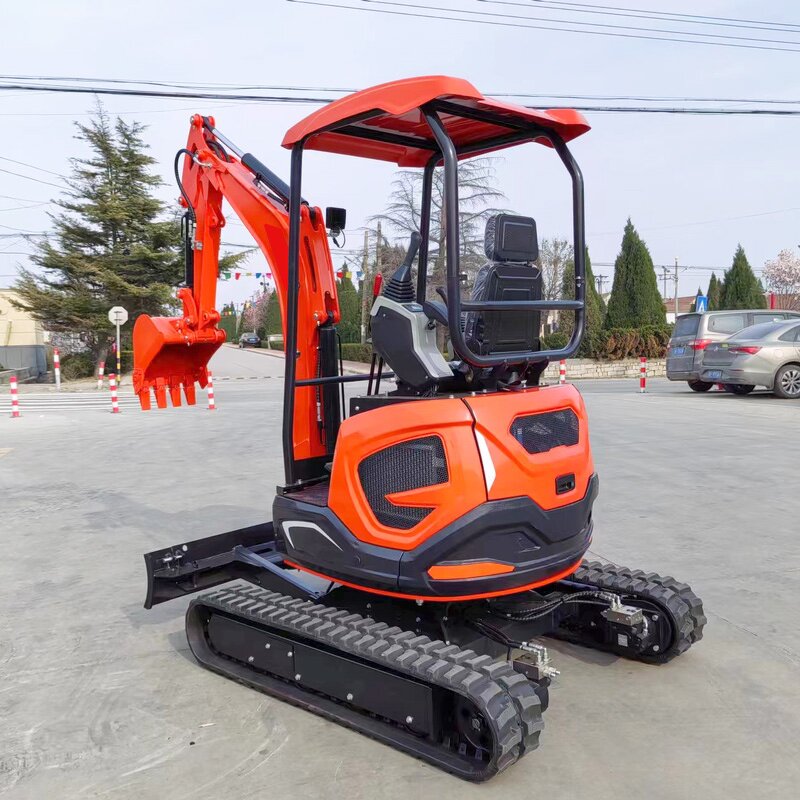 CE Epa Excavator Manufacturer - OEM/ODM 2.5 Ton Kubota Engine Crawler Digger Machine Farm Use