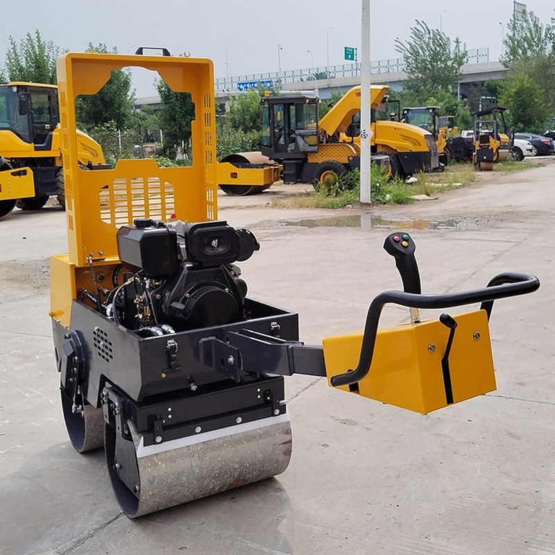 Mini Double Drum Roller Manufacturer - OEM/ODM Best Selling 0.6 Ton Vibratory Compactor Asphalt