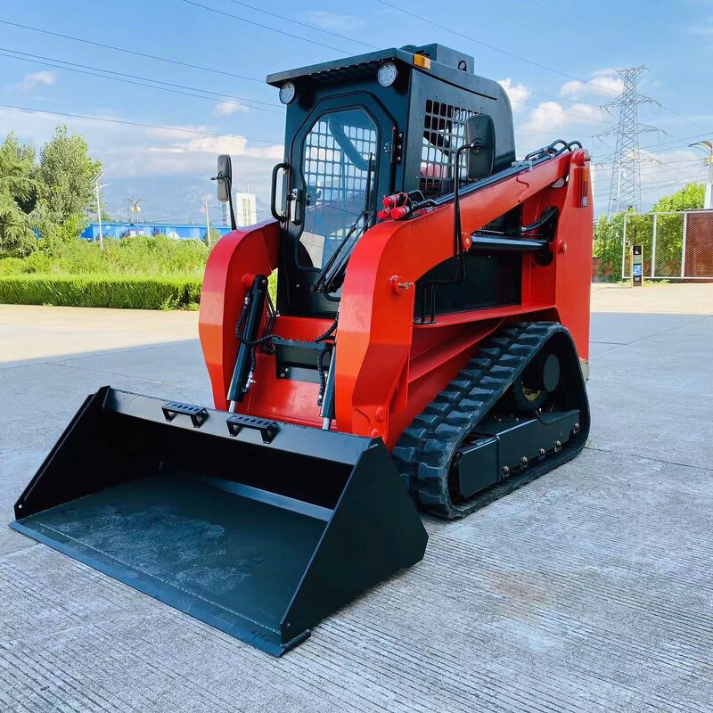 Mini Loaders Manufacturer - OEM/ODM Wildly Fully Hydraulic Diesel Loader Mini Skid Steer with Cheapest