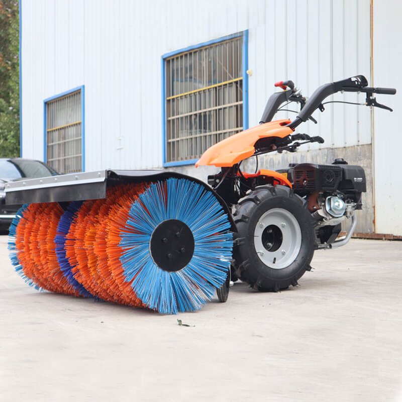 Hand Push Snowplow Manufacturer - OEM/ODM Multifunctional Small Wheeled Road Snow Removal Machine