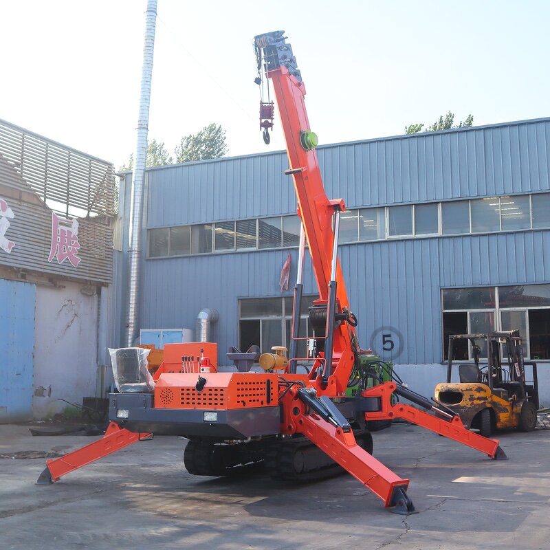 Tracked Spider Crane Manufacturer - OEM/ODM High Performance CE 3-12 Ton Crawler for Narrow Space