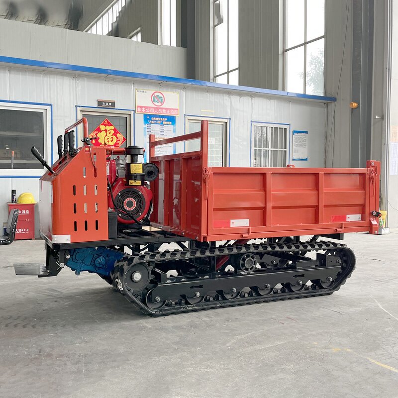 Mini Crawler Dumper Factory - OEM/ODM 750kg-3Ton Transporter Rubber Track for Palm Oil