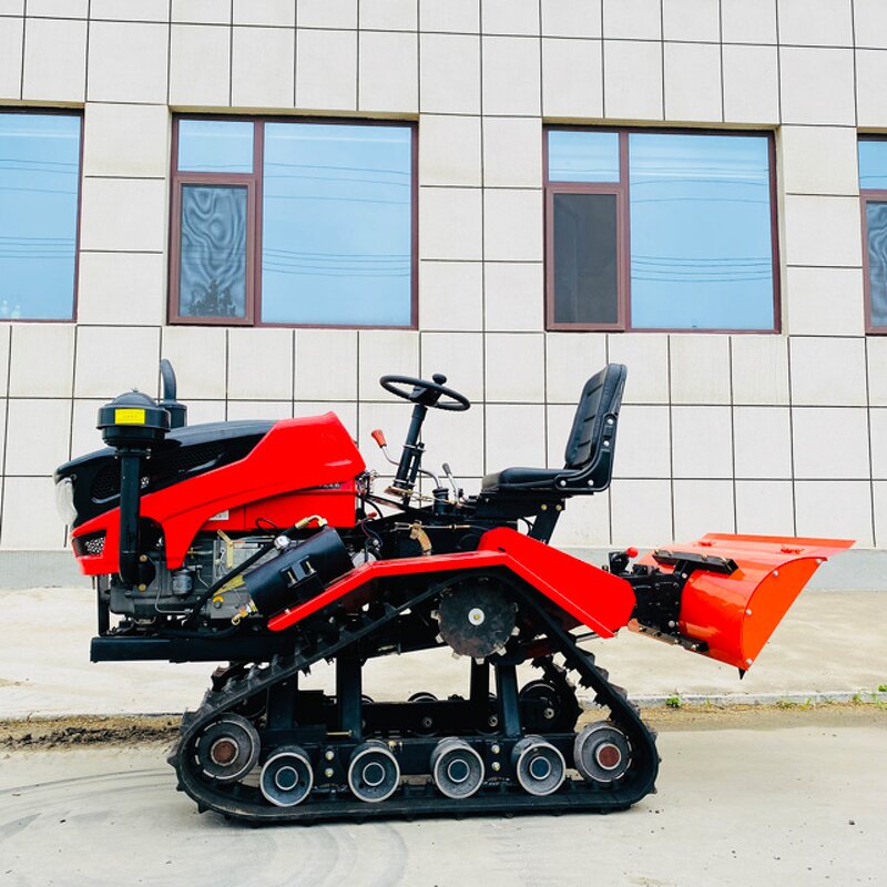 Rototiller Factory - OEM/ODM Low Price 35HP Water Drought Safety Sensors Gearbox Crawler Tractor