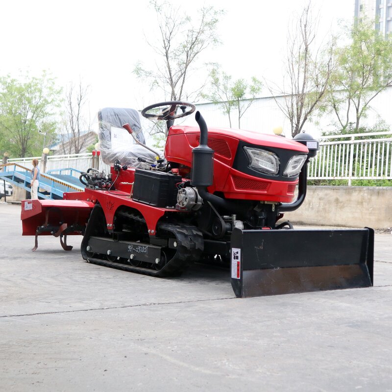 Rotary Tiller Manufacturer - OEM/ODM 25HP Diesel Tractor Plow Farm Equipment Durable Gear