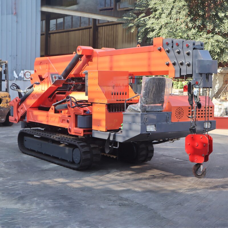 Tracked Spider Crane Manufacturer - OEM/ODM High Performance CE 3-12 Ton Crawler for Narrow Space