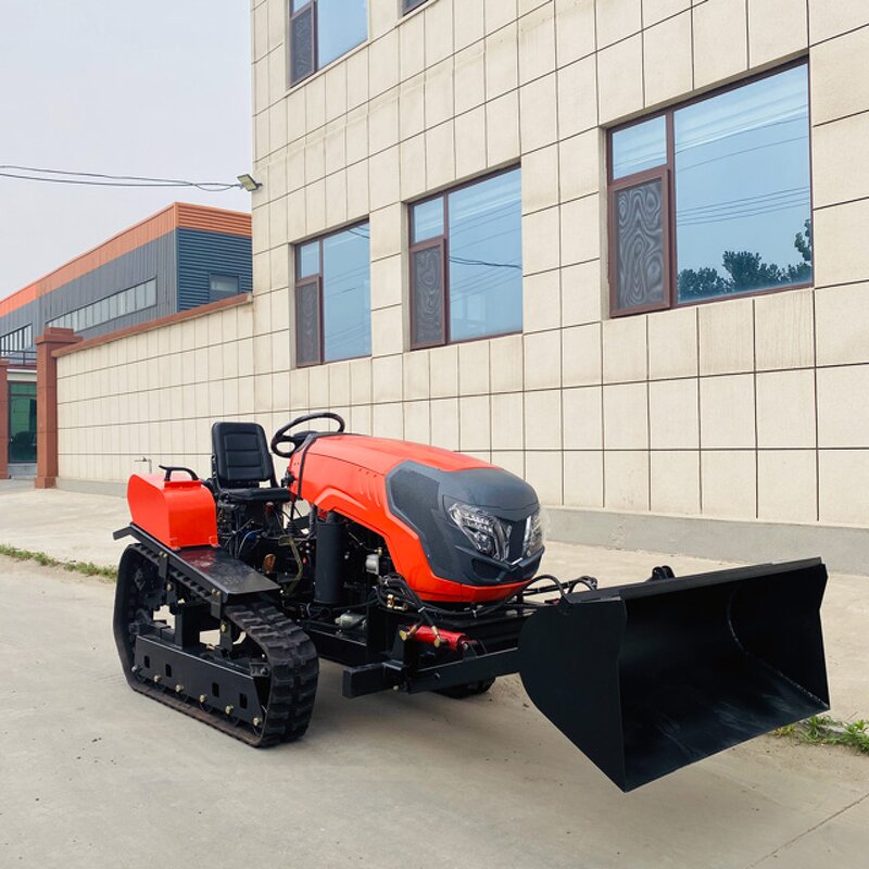 Rotary Tiller Manufacturer - OEM/ODM Cheapest 50 HP Chain Drive Hydraulic Boom System Crawler