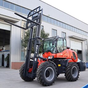 Off Road Forklift Factory - OEM/ODM 5 Ton 4wd 4x4 All Rough Terrain Diesel for Sale
