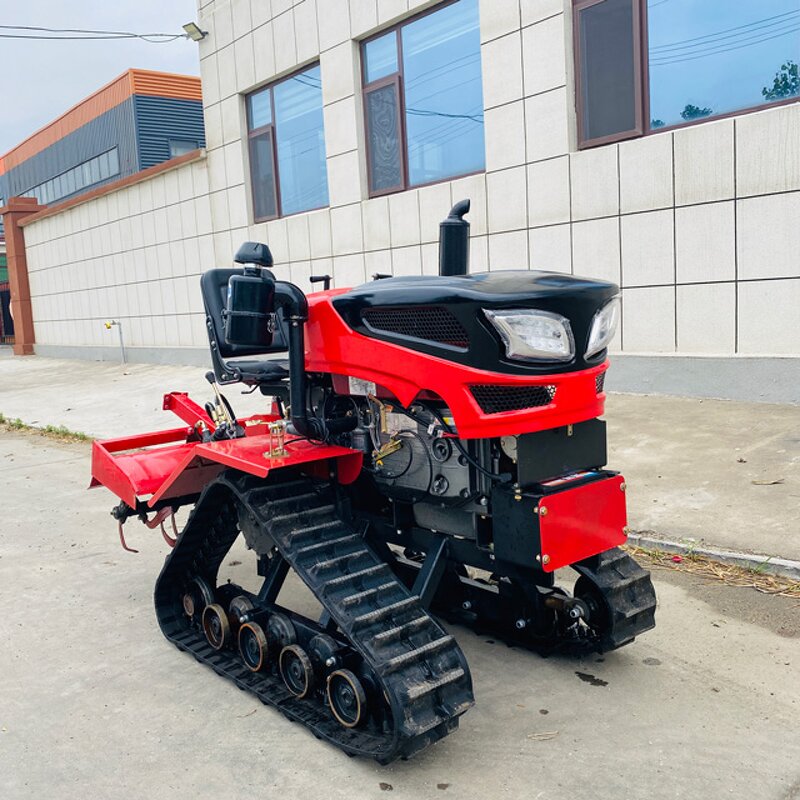 Rotary Tiller Factory - OEM/ODM High Quality 25hp Water Drought Crawler Tractor with Push Shovel