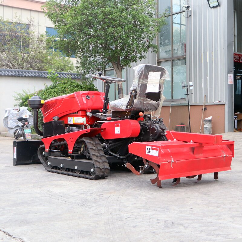 Rotary Tiller Manufacturer - OEM/ODM 25HP Diesel Tractor Plow Farm Equipment Durable Gear