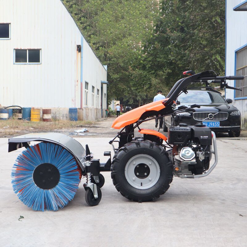 Hand Push Snowplow Manufacturer - OEM/ODM Multifunctional Small Wheeled Road Snow Removal Machine
