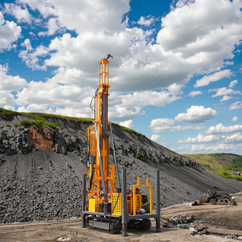 Water Drill Rig Factory - OEM/ODM Free Shipping 280m Depth Mine Exploration Crawler Machine