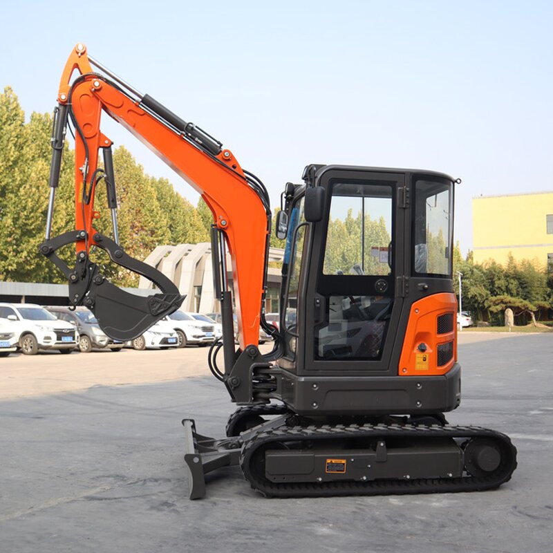 EPA Engine Excavator Factory - OEM/ODM Free Shipping 3.5 Ton Mini Crawler Engine Digger Machine