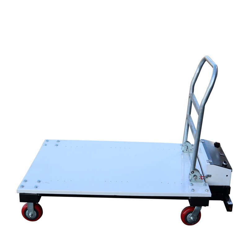 Electric Lift Platform Cart Manufacturer - OEM/ODM Electric Push Transporting Heavy Loads Self Loading