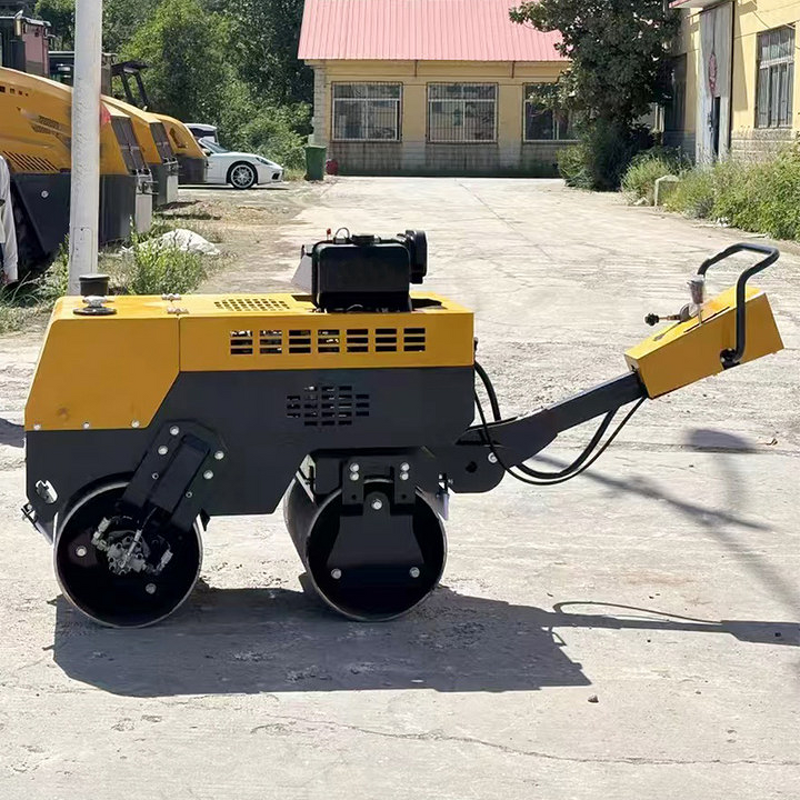 Mini Compactor Road Roller Factory - OEM/ODM China Price 0.6 Ton Asphalt Double Drum Ground
