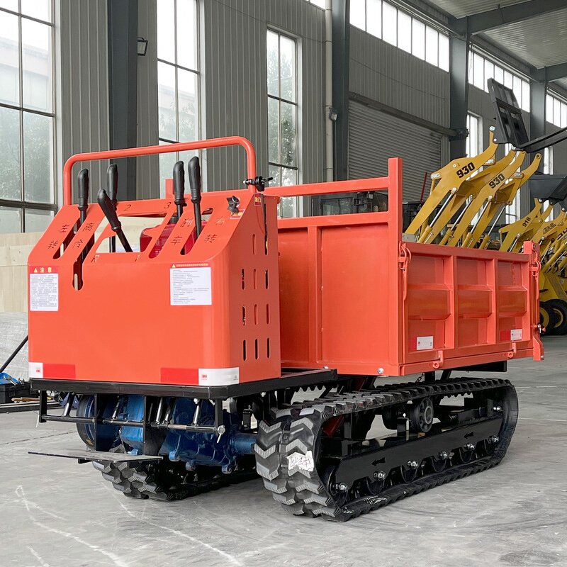 Mini Crawler Dumper Factory - OEM/ODM 750kg-3Ton Transporter Rubber Track for Palm Oil