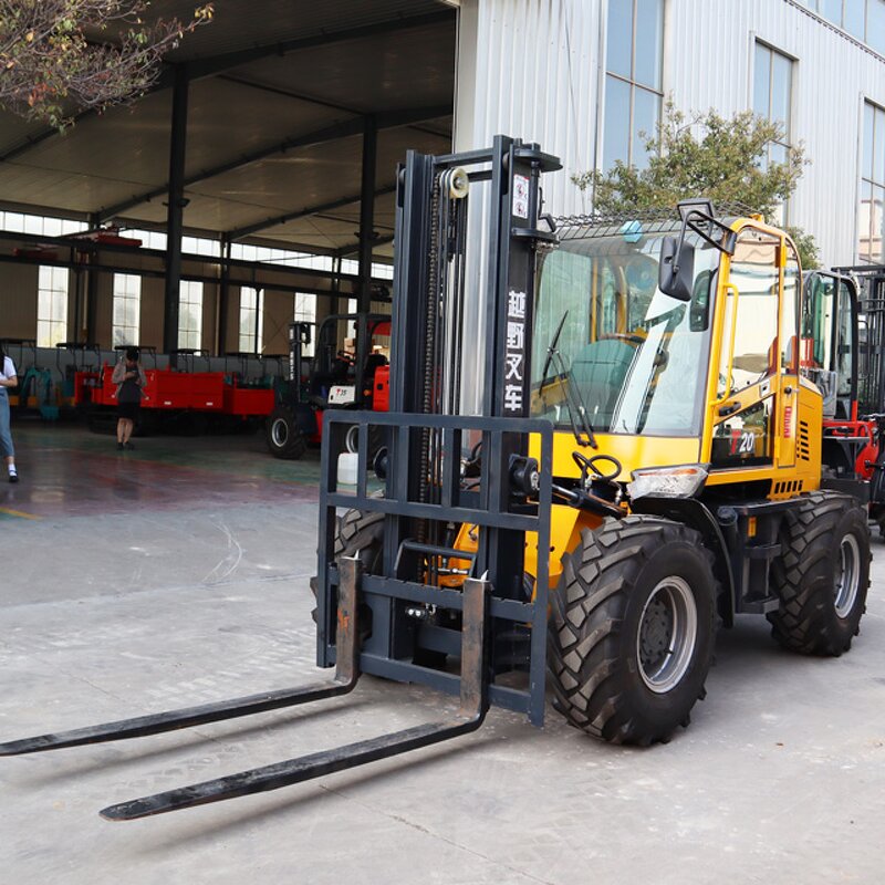 All Terrain Forklift Manufacturer - OEM/ODM Multipurpose Cross Country 2-6ton 4x4 Diesel Off
