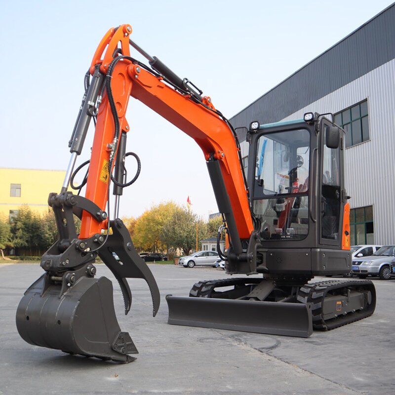 EPA Diesel Engine Excavator Manufacturer - OEM/ODM Free Shipping 4Ton Farm Small 3.5-4Tons Mini