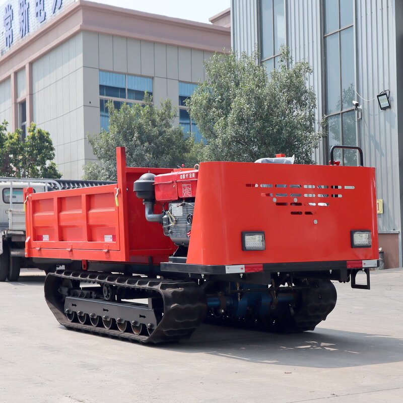 Self-Loading Crawler Dumper Factory - OEM/ODM Powerful Diesel Steel All Terrain 5 Ton Transporter