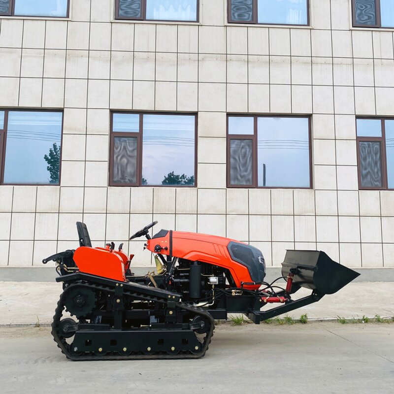 Rotary Tiller Manufacturer - OEM/ODM Cheapest 50 HP Chain Drive Hydraulic Boom System Crawler