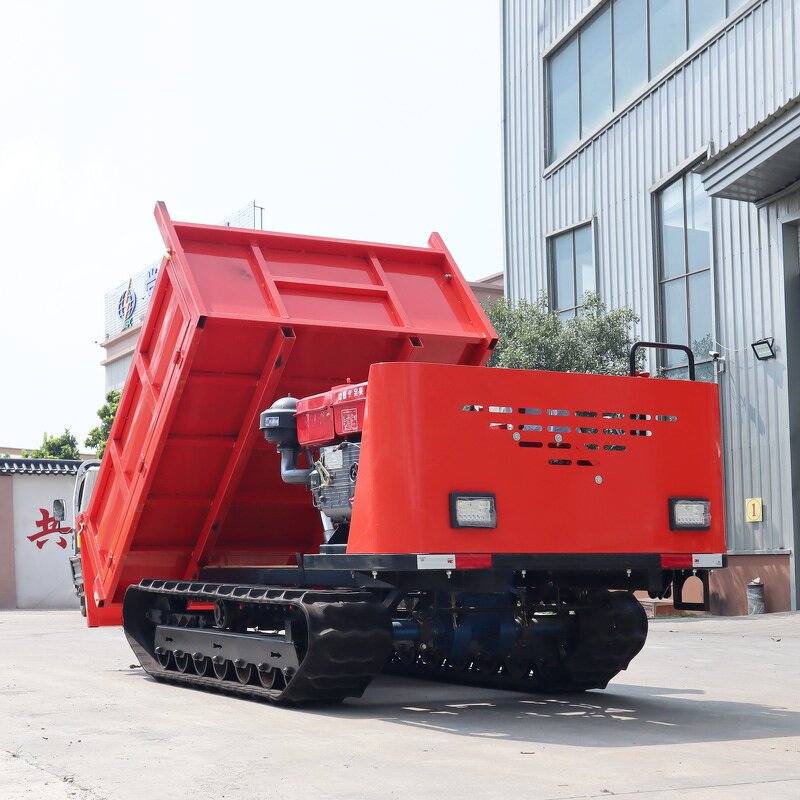 Crawler Transporter Manufacturer - OEM/ODM High Horsepower Hand Type 1.5-3ton Tracked Dumper Trucks