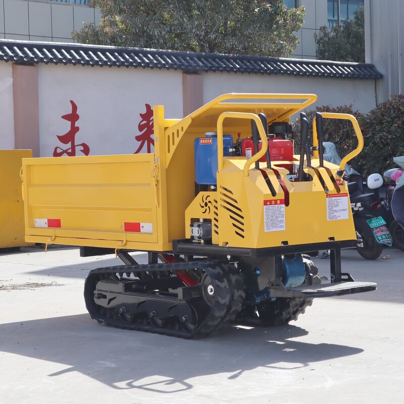 Crawler Dumper Trucks Manufacturer - OEM/ODM Small Size Rubber Track 750kg Mini Crawler Tipper