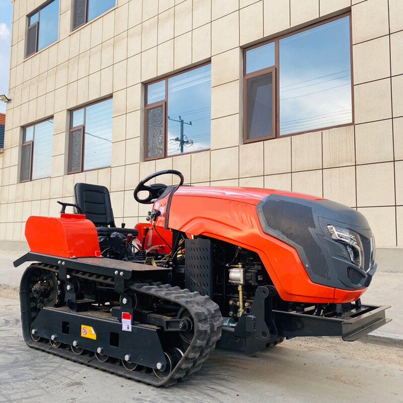 Rotary Tiller Manufacturer - OEM/ODM Cheapest 50 HP Chain Drive Hydraulic Boom System Crawler