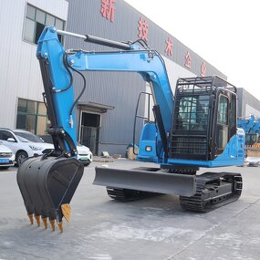 Mini Excavator Factory - OEM/ODM Free Shipping New Micro 6.5-7.5 Ton Hydraulic Diesel