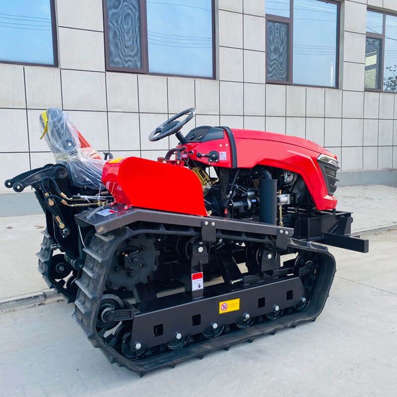 Rotary Tiller Factory - OEM/ODM Cheapest 60 HP Amphibious Crawler Loosening Garden