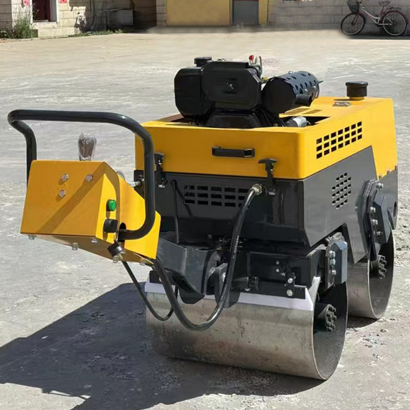 Mini Compactor Road Roller Factory - OEM/ODM China Price 0.6 Ton Asphalt Double Drum Ground