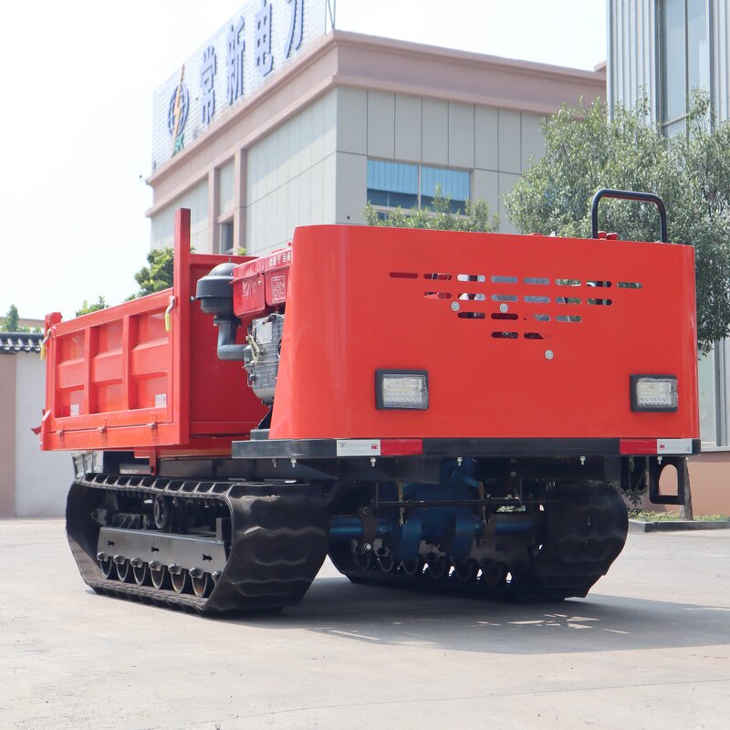 Crawler Transporter Manufacturer - OEM/ODM High Horsepower Hand Type 1.5-3ton Tracked Dumper Trucks