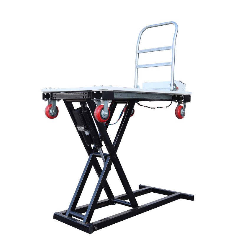Electric Lift Platform Cart Factory - OEM/ODM Scissor Height Adjustable Hydraulic Efficient Transport