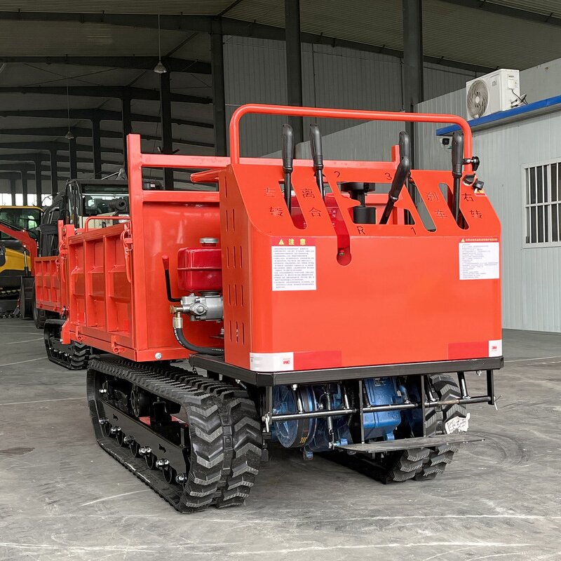 Mini Crawler Dumper Factory - OEM/ODM 750kg-3Ton Transporter Rubber Track for Palm Oil