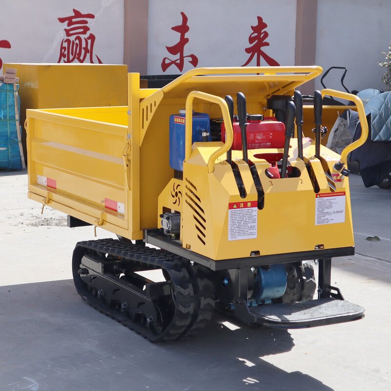 Crawler Dumper Manufacturer - OEM/ODM Free Shipping Small Size 1Ton 800kg Load Dump Truck